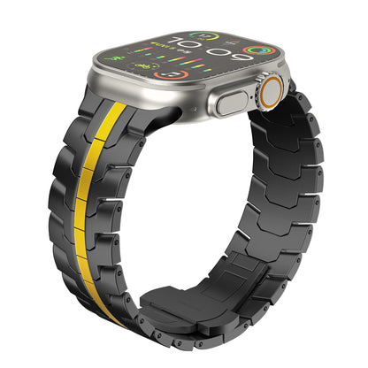 Mechanical Armour Style Stainless Steel Band for Apple Watch