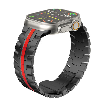 Mechanical Armour Style Stainless Steel Band for Apple Watch