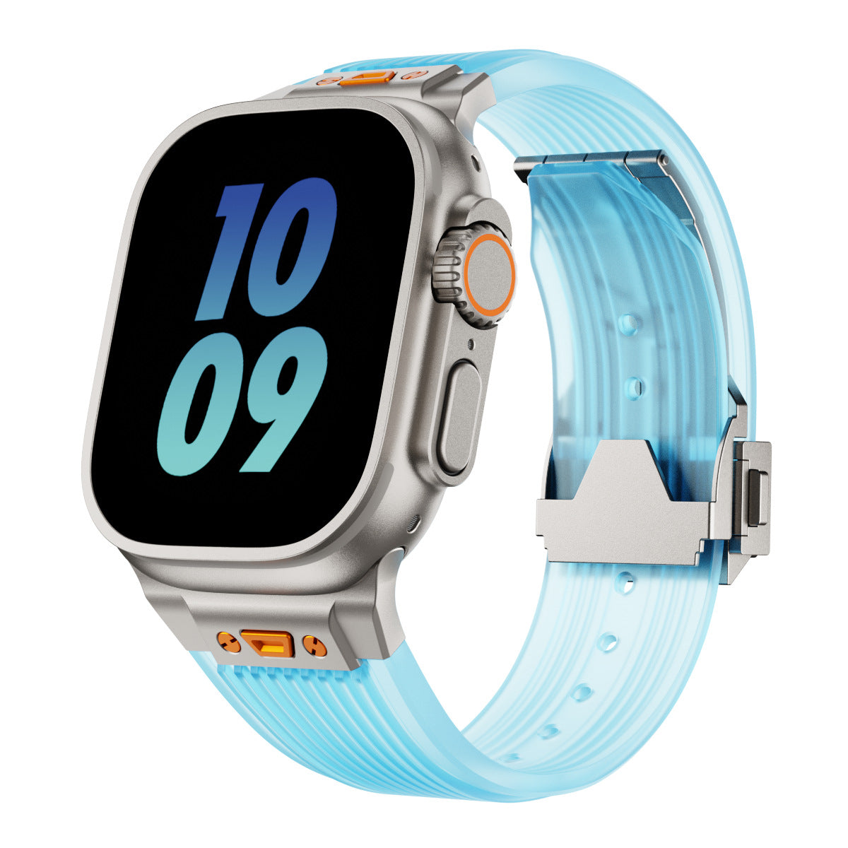 Transparent Silicone Apple Watch Band