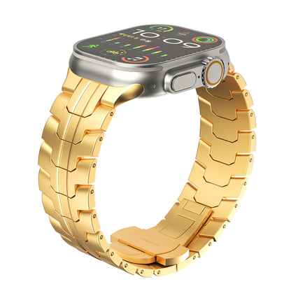 Mechanical Armour Style Stainless Steel Band for Apple Watch