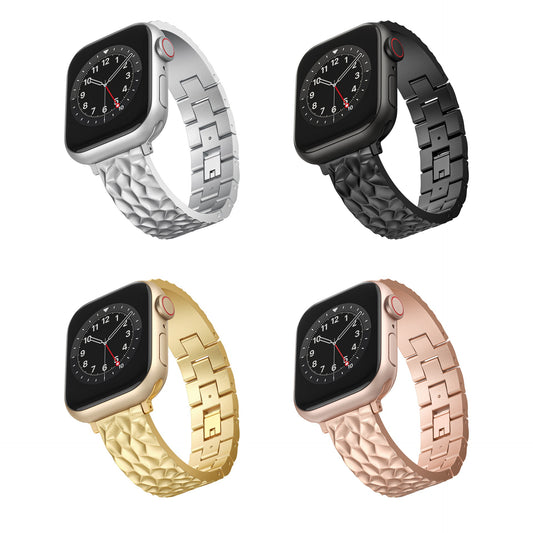 Rock Zinc Alloy Apple Watch Strap