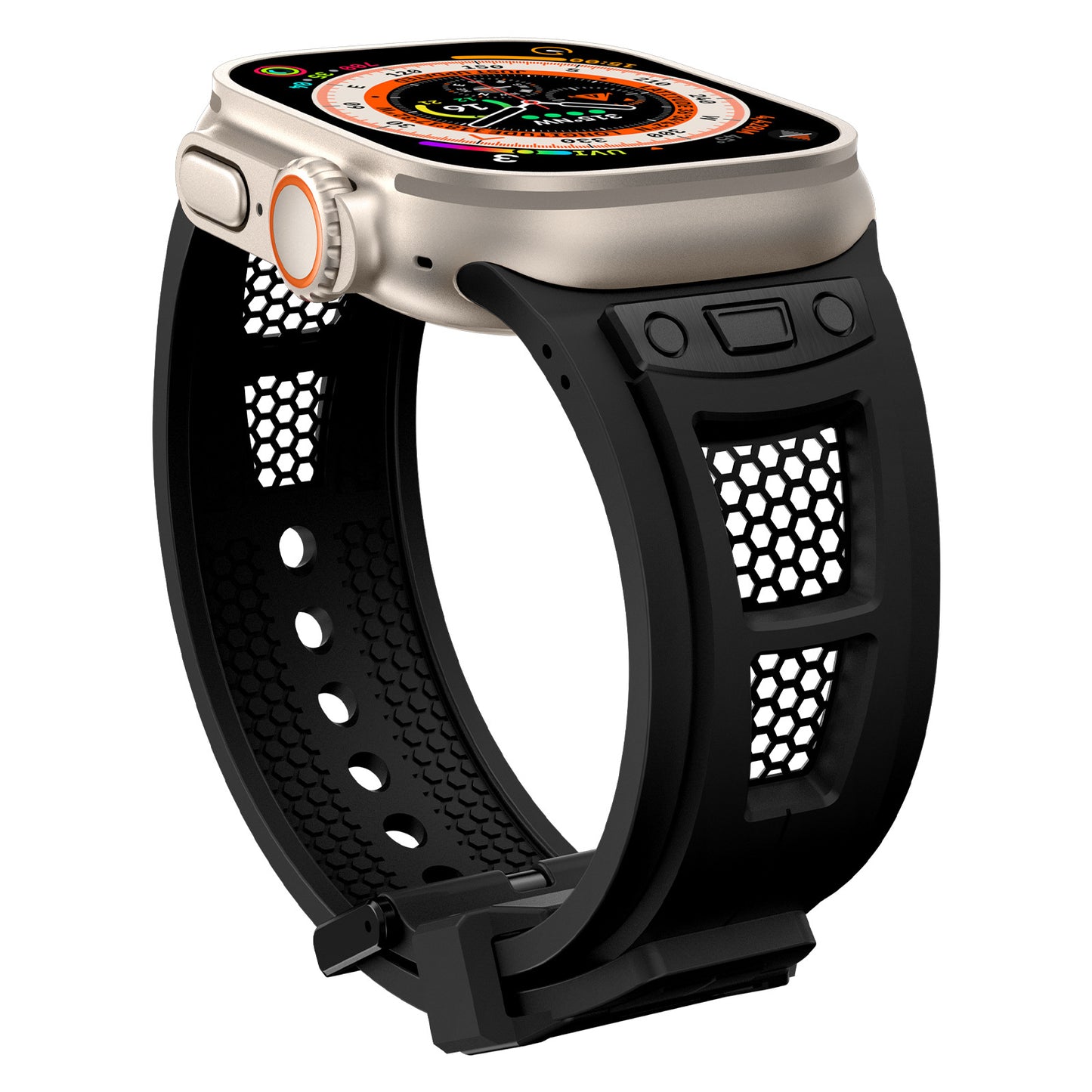 Breathable Mesh Apple Watch TPU Band