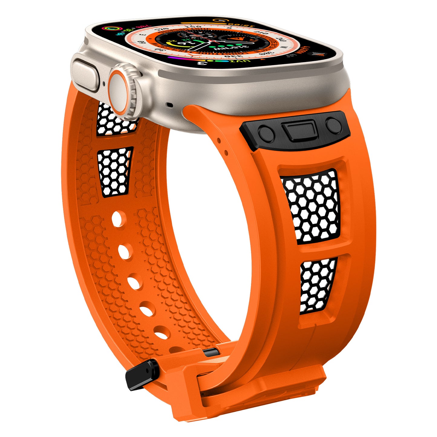 Breathable Mesh Apple Watch TPU Band