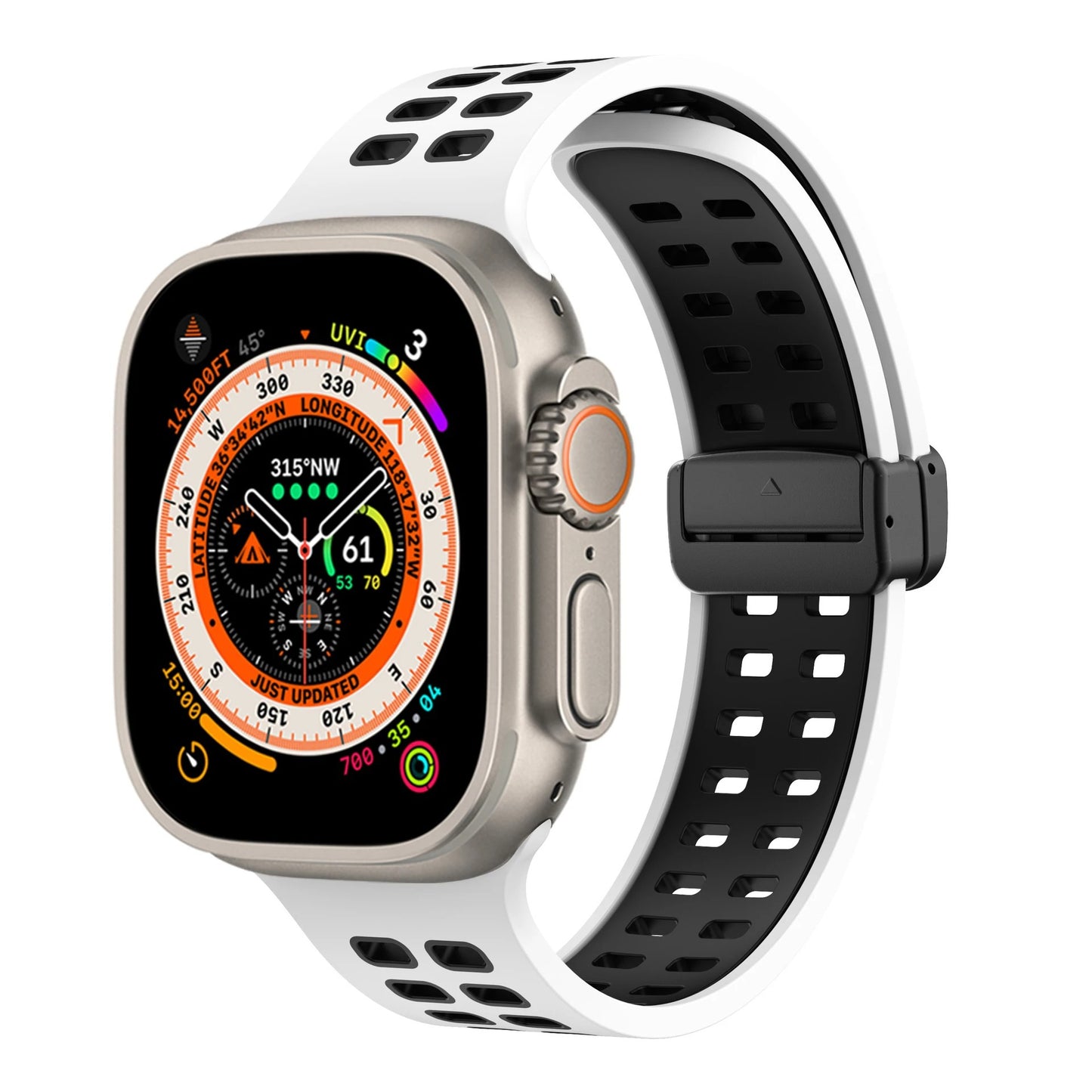 Magnetic Buckle Breathable Apple Watch Band