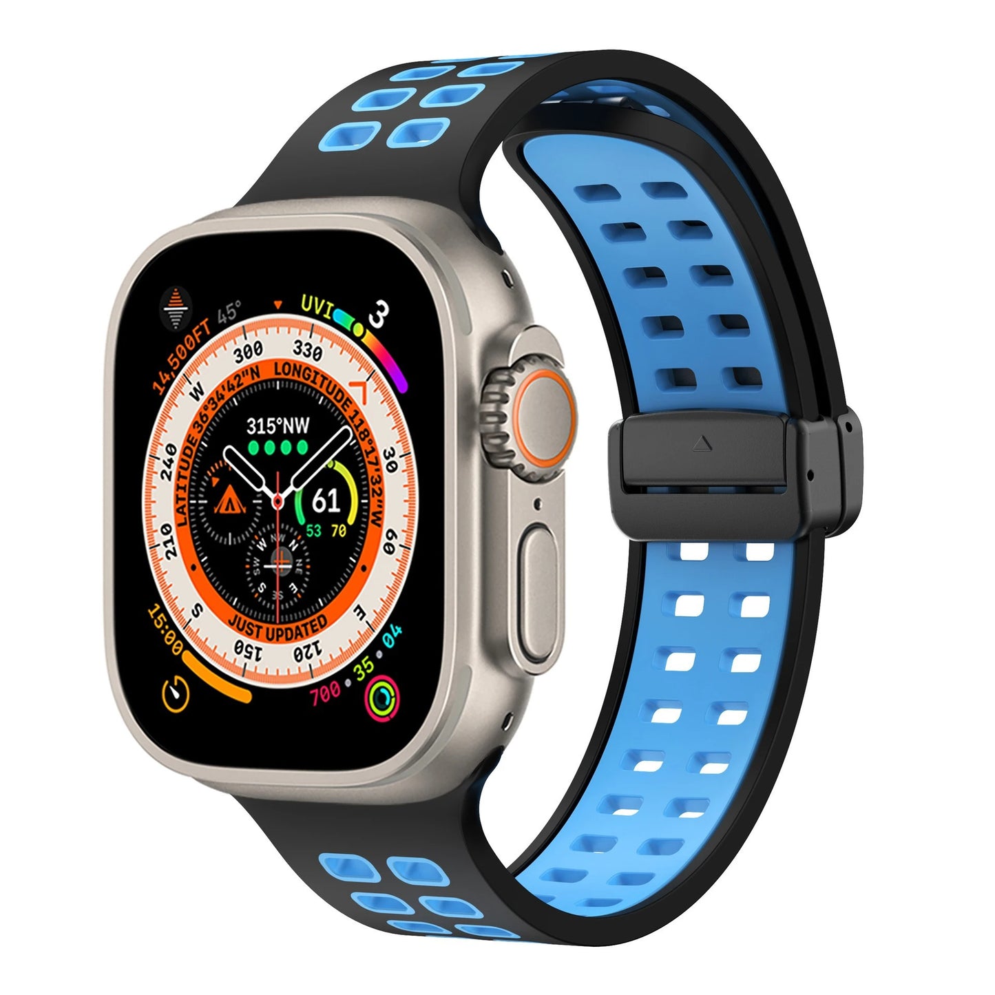 Magnetic Buckle Breathable Apple Watch Band