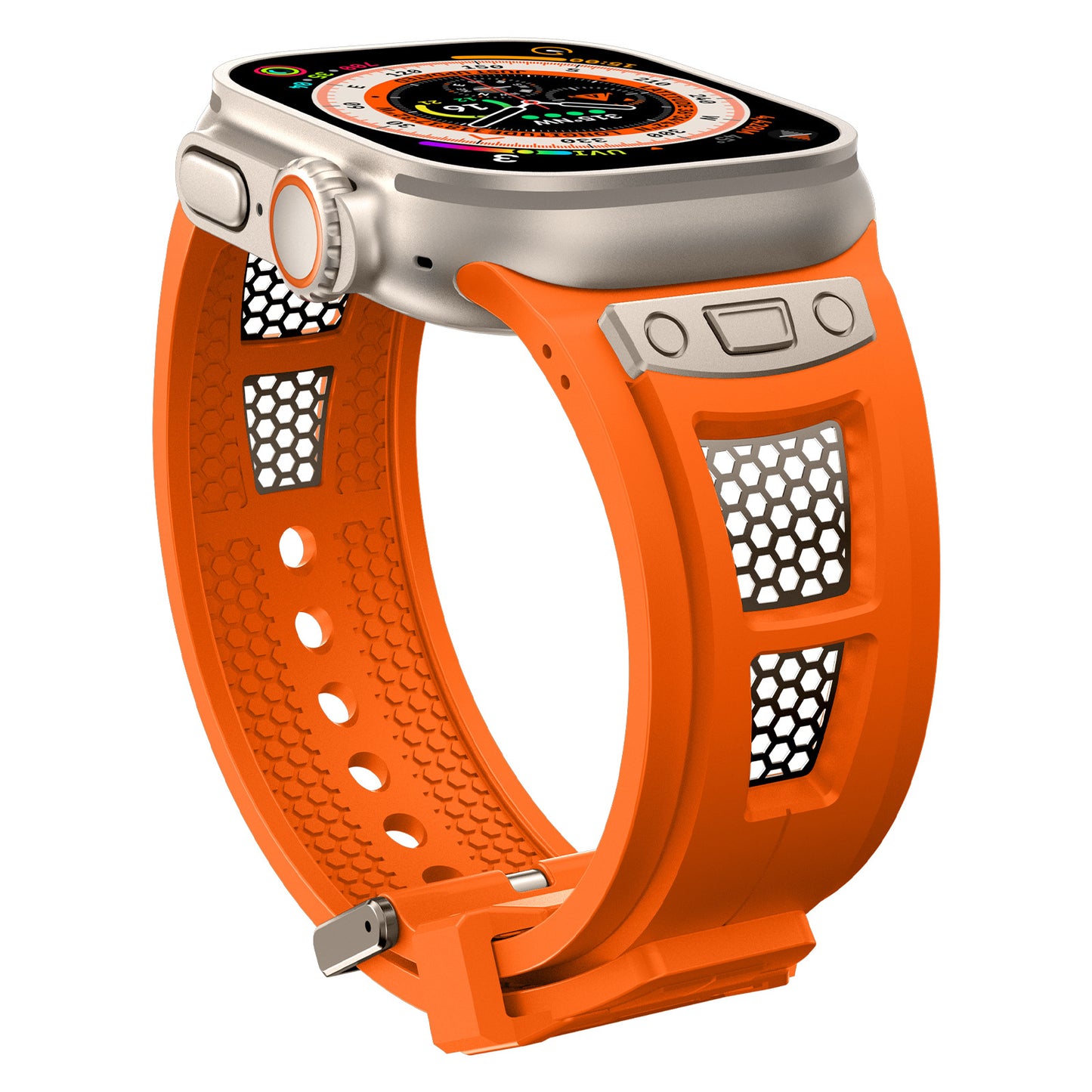 Breathable Mesh Apple Watch TPU Band