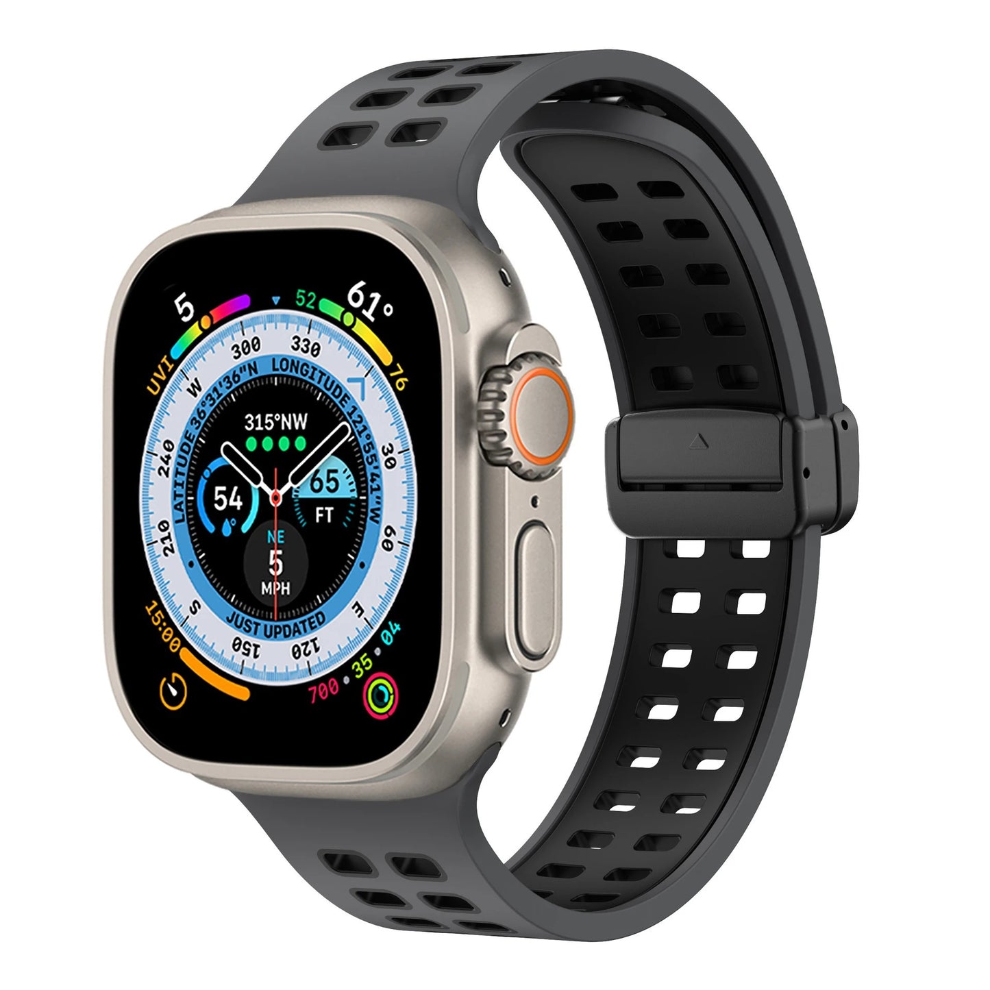 Magnetic Buckle Breathable Apple Watch Band