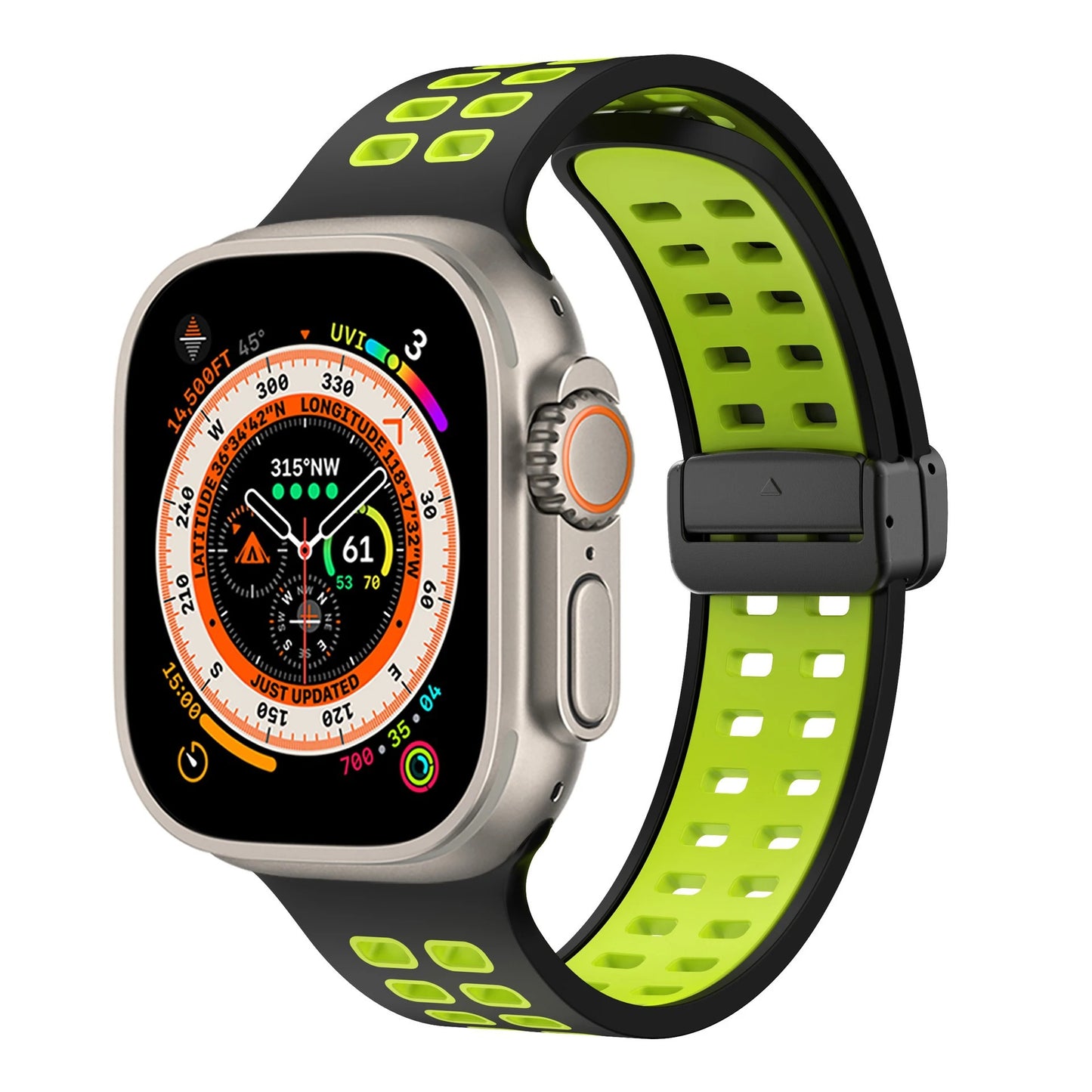 Magnetic Buckle Breathable Apple Watch Band