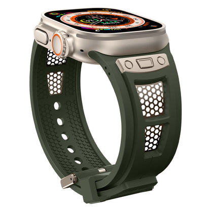 Breathable Mesh Apple Watch TPU Band