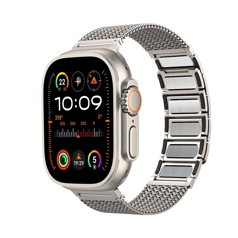 Stainless Steel Magnetic Chain Apple Watch Band