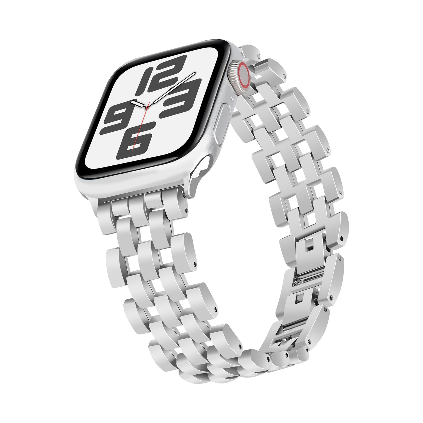 Basketweave Stainless Steel Band