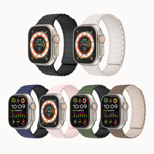 Magnetic Silicone Apple Watch Band