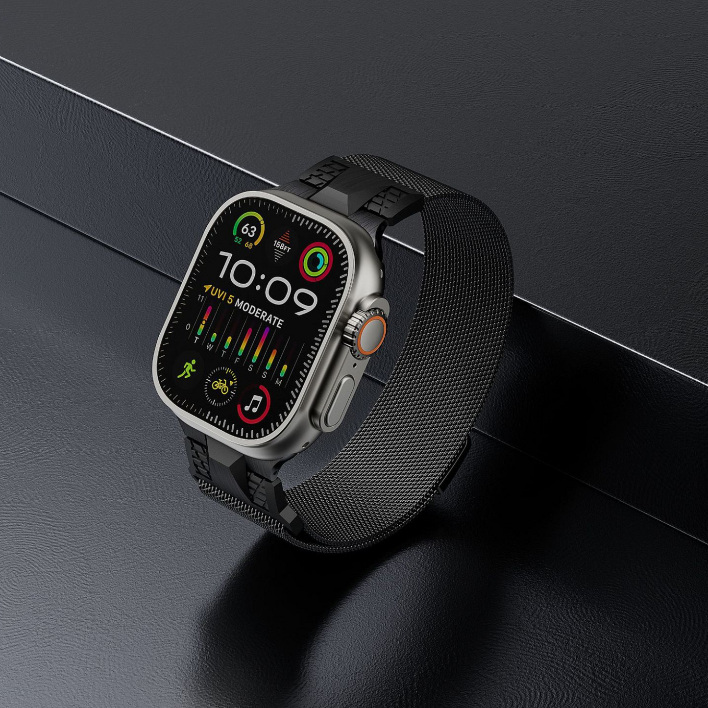 Mecha Milanese Loop for Apple Watch