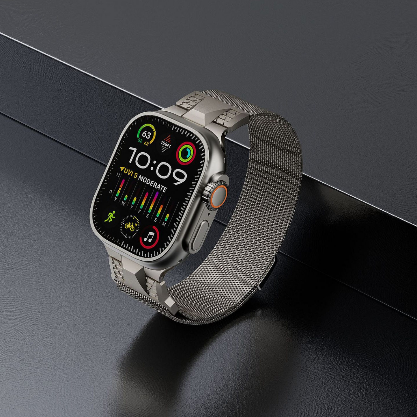 Mecha Milanese Loop for Apple Watch